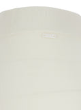 Max Mara Women 'Nigeria' White Pants With Elastic Waist And Wide Leg In Wool Woman
