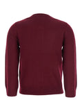 Ganni Women Multicolor Crewneck Cardigan With Jewel Buttons And Gemetric Motif On The Front In Wool And Cashmere Woman