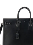 Saint Laurent Men Black Handbag With Adjustable And Removable Shoulder Strap In Leather Man