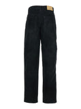 Isabel Marant Etoile Women 'Kelvina' Black Jeans With Logo Patch On The Rear And Tapered Leg In Denim Woman