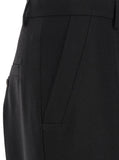 Rick Owens Men 'Geth' Black Tailored Trousers With Belt Loops In Wool Man