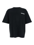 Dsquared2 Men Black T-Shirt With Logo On The Front In Cotton Man