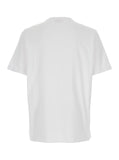 Diesel Men 'T-Adjust-Od' White T-Shirt With Logo Patch On The Front In Cotton Man