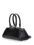 Givenchy Women Black Antigona East West' Mini Handbag With Adjustable And Removable Shoulder Strap And Logo Lettering On The Front In Leather For Women