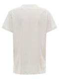 Isabel Marant Etoile Women 'Aby' White T-Shirt With Crew Neck And Short Sleeves In Cotton For Women
