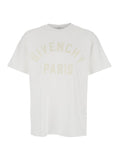 Givenchy Men White T-Shirt With Maxi Logo On The Front For Men