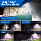 4 Pack Solar Parking lot lights (bracket included)