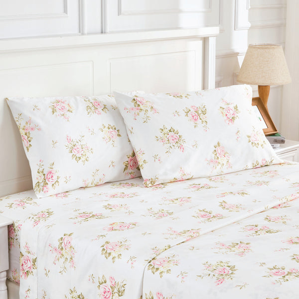 Rose Bouquet Sheet Set