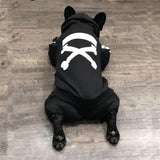 Winter dog jacket hood
