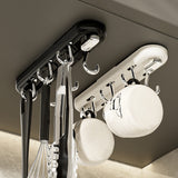 Row-mounted Rotating Universal Suction Cup Hook