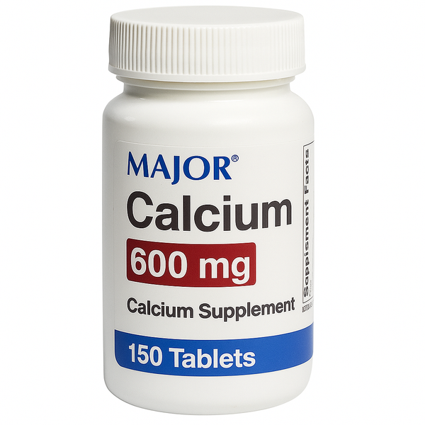 Major Calcium Carbonate Joint Health Supplement, 600 mg