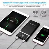 20800mAh Power Bank 76.96W External Battery Pack