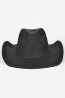 Hotfix Studded Star Iconic Sueded Cowboy Hat