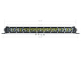20" Slim Single Row LED Bar