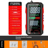 Fully Automatic Burn-Proof Large-Display Smart Multimeter
