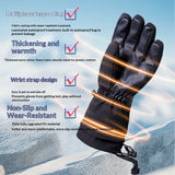 Outdoor Thickened Warm Waterproof And Anti-slip Finger Gloves