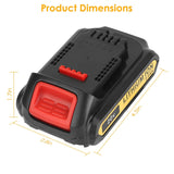 20V Replacement Battery Fit for Dewalt DCB