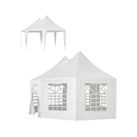 [20X15FT] Extra Large Heavy-Duty Outdoor Waterproof Party, Wedding Tent With Steel Frame (SAK07645)