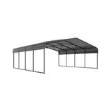 [20X20FT] Alora Extra Large Premium Heavy-Duty Outdoor Metal Carport Shelter (SAK97425)