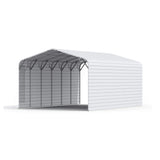 [20X30FT] Alora Heavy-Duty Outdoor Galvanized Steel Carport (SAK21596)