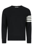 Thom Browne Men Midnight Blue Wool Sweater
