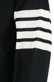 Thom Browne Men Midnight Blue Wool Sweater