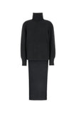 Givenchy Women Long Back High Neck Sweater