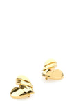 Amina Muaddi Women Heartbreaker Earring Gold Base