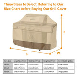 210D Waterproof Outdoor BBQ Grill Cover