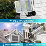 210LED Super Bright Motion Sensor Solar Strong Power LED Garden Wall Lamp