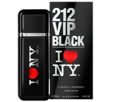 212 Vip Black I Love NYC By Carolina Herrera For Men 3.4oz EDP Spray