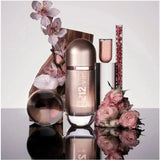 212 Vip Rose By Carolina Herrera For Women 2Pcs Set EDP Spray