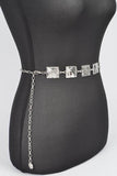 Square Plate Iconic Chain Belt