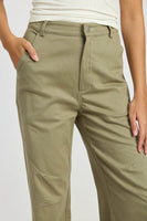 HIGH WAISTED WIDE LEG PANTS