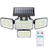 216 LEDs  Solar Outdoor Light Motion Sensor Security Wireless Lamp