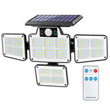 216 LEDs  Solar Outdoor Light Motion Sensor Security Wireless Lamp