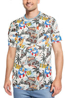Allover Print Short Sleeve Tshirt