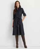 Lauren Ralph Lauren Denim A-Line Shirtdress – Dark Rinse Wash, Size 2