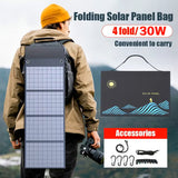 Solar-powered Foldable USB Charger