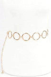 Iconic Rings Chain Belt