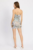 RUCHED TUBE MINI DRESS  SINGLE UNIT
