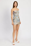 RUCHED TUBE MINI DRESS  SINGLE UNIT