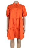 WOMEN FASHION BABY DOLL DRESS
