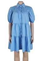 WOMEN FASHION BABY DOLL DRESS