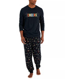 Family Pajamas Matching Mens New Years Mix It Pajama Set, Small