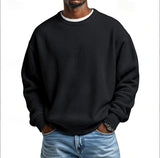 Mens Fashionable Simple And Relaxed Fit Sweatshirt