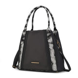 MKF Kenna Snake embossed Tote Bag
