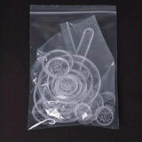 22-Pieces: Transparent Magic Template to Create Stunning Spiral Diagrams