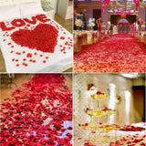 2200-Piece: Silk Rose Petals Wedding Flower Decoration