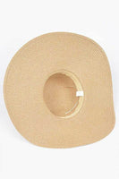 Shell And Pearl Mix Charm Floppy Sun Hat